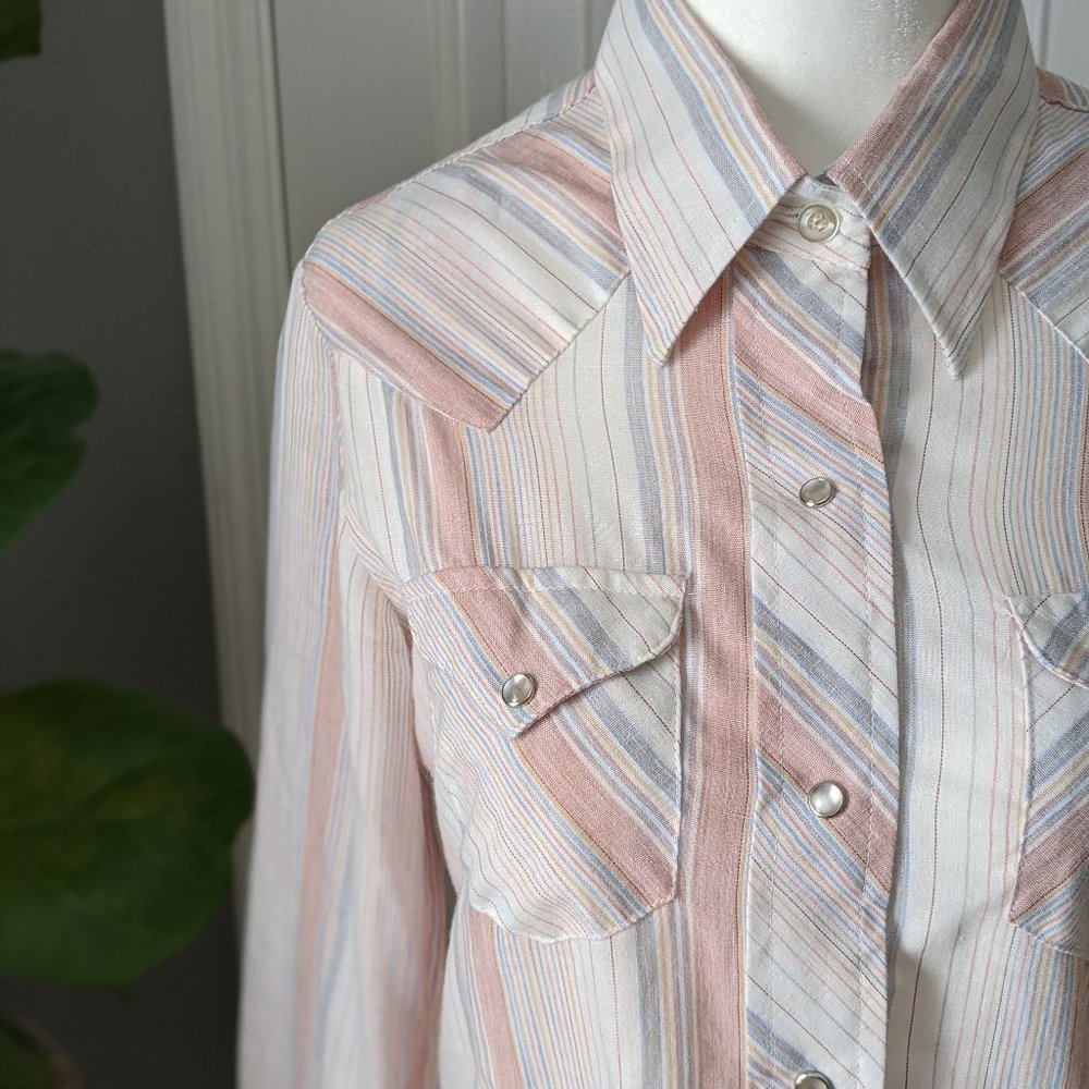 VTG 1980's Millie Western Blouse